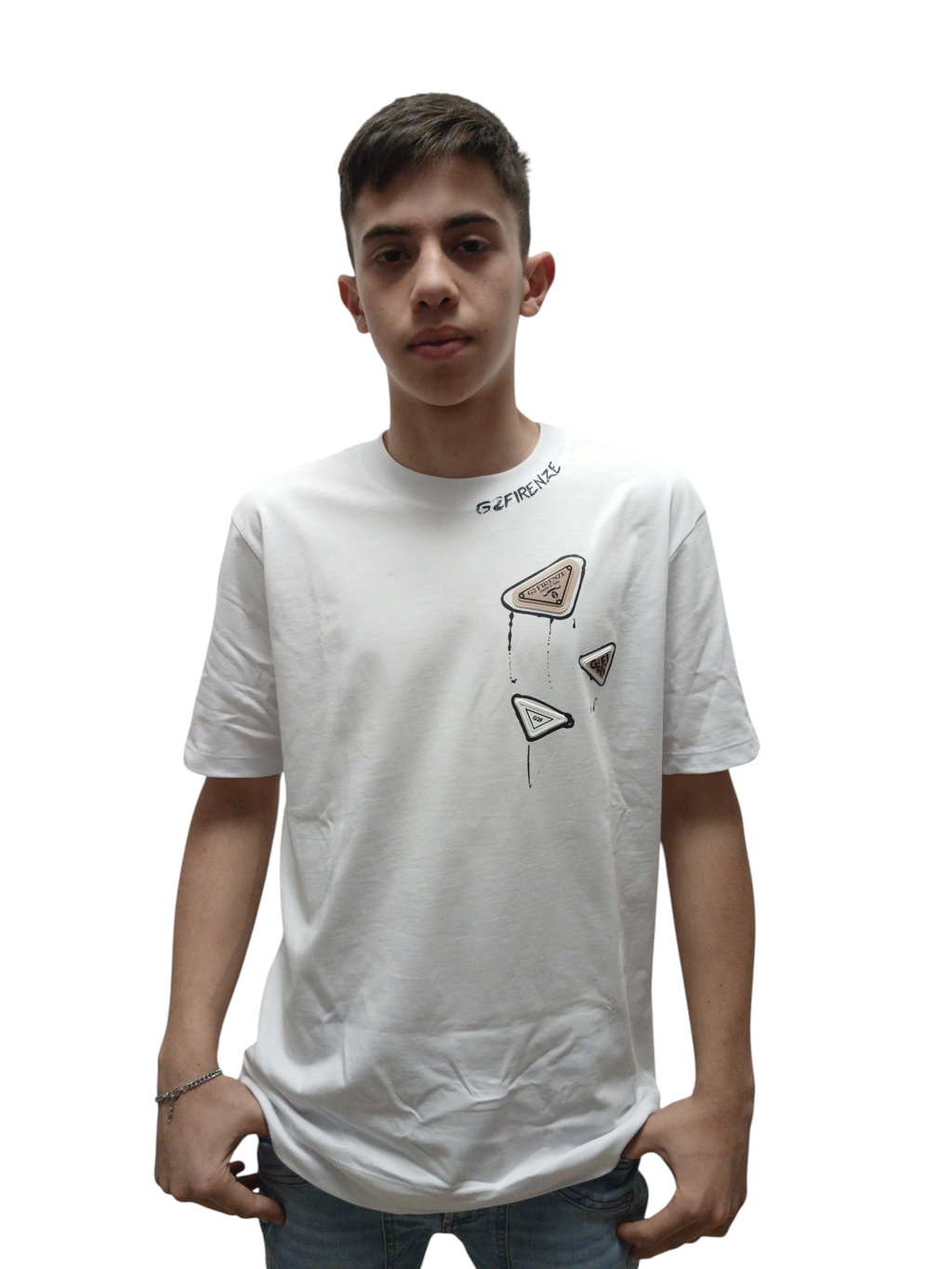 T-shirt G2firenze Applicazioni