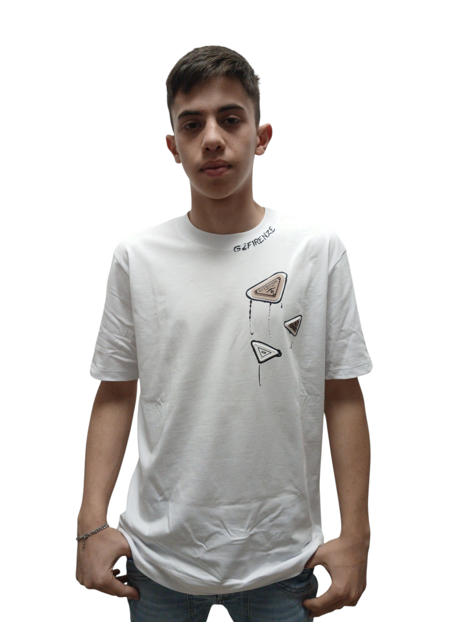T-shirt G2firenze Applicazioni