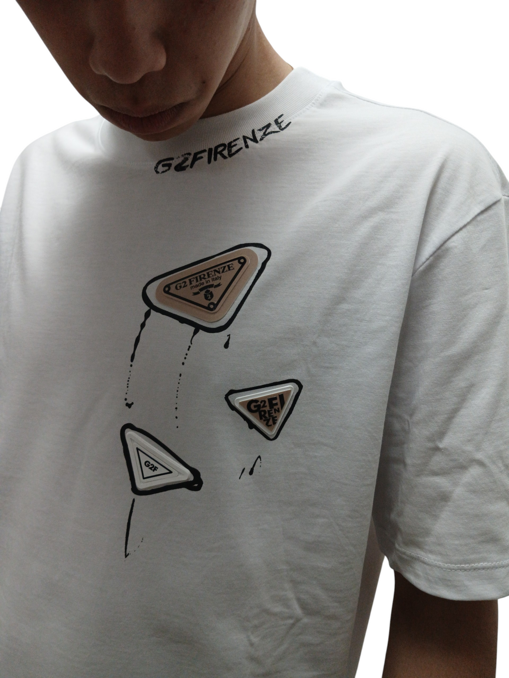 T-shirt G2firenze Applicazioni