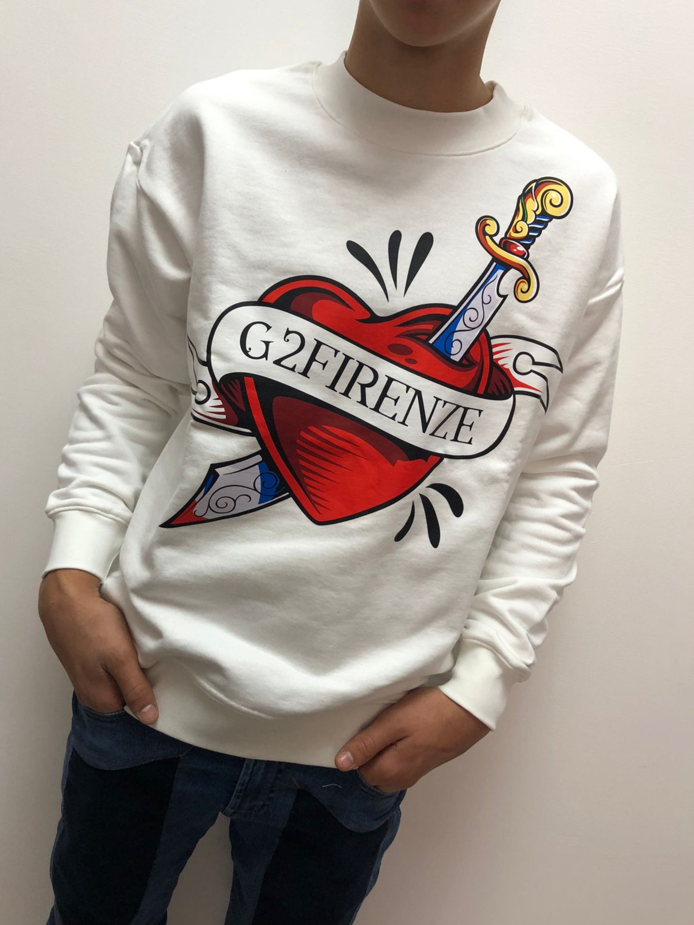 Felpa G2firenze Heart