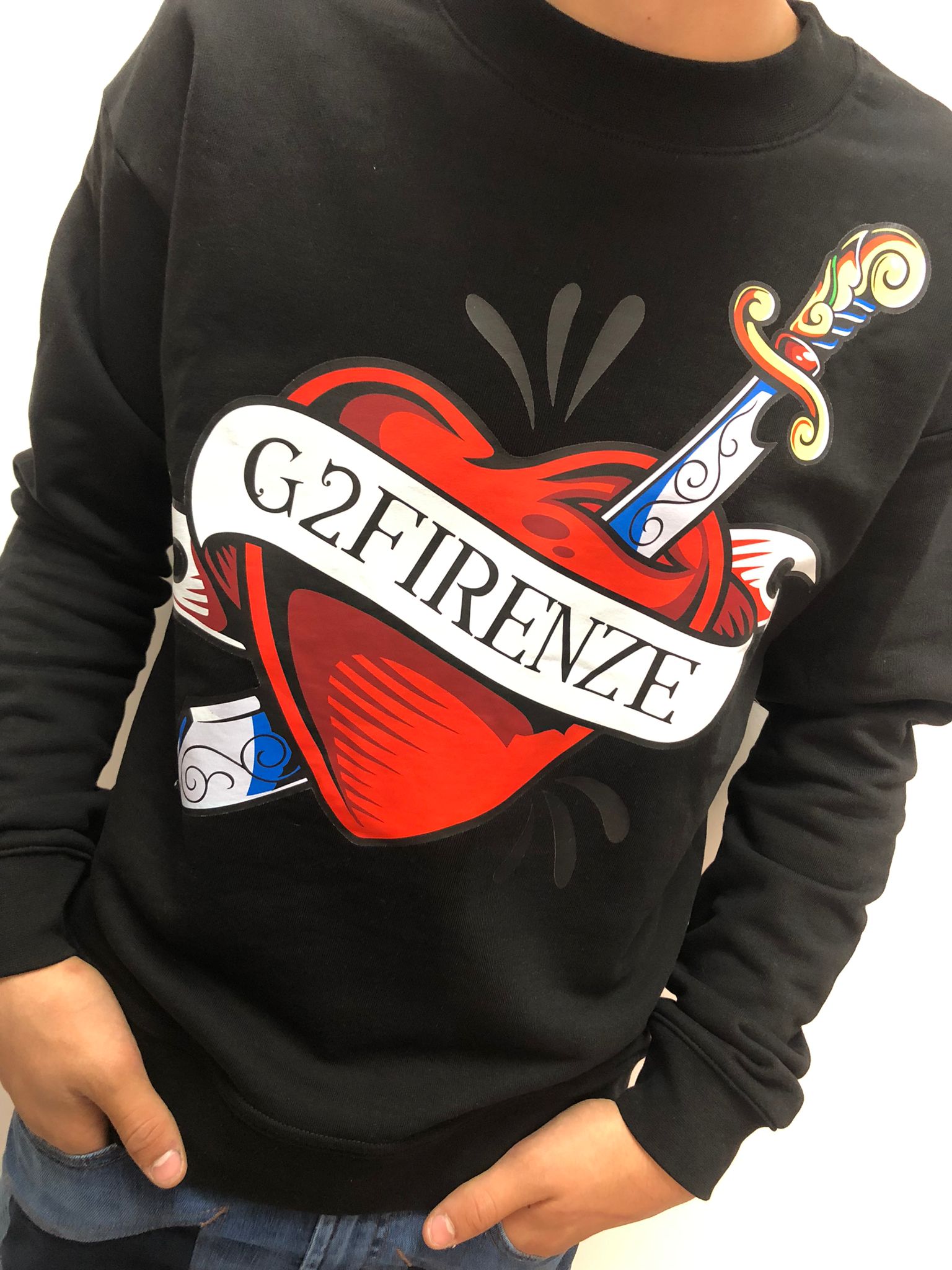 Felpa G2firenze Heart