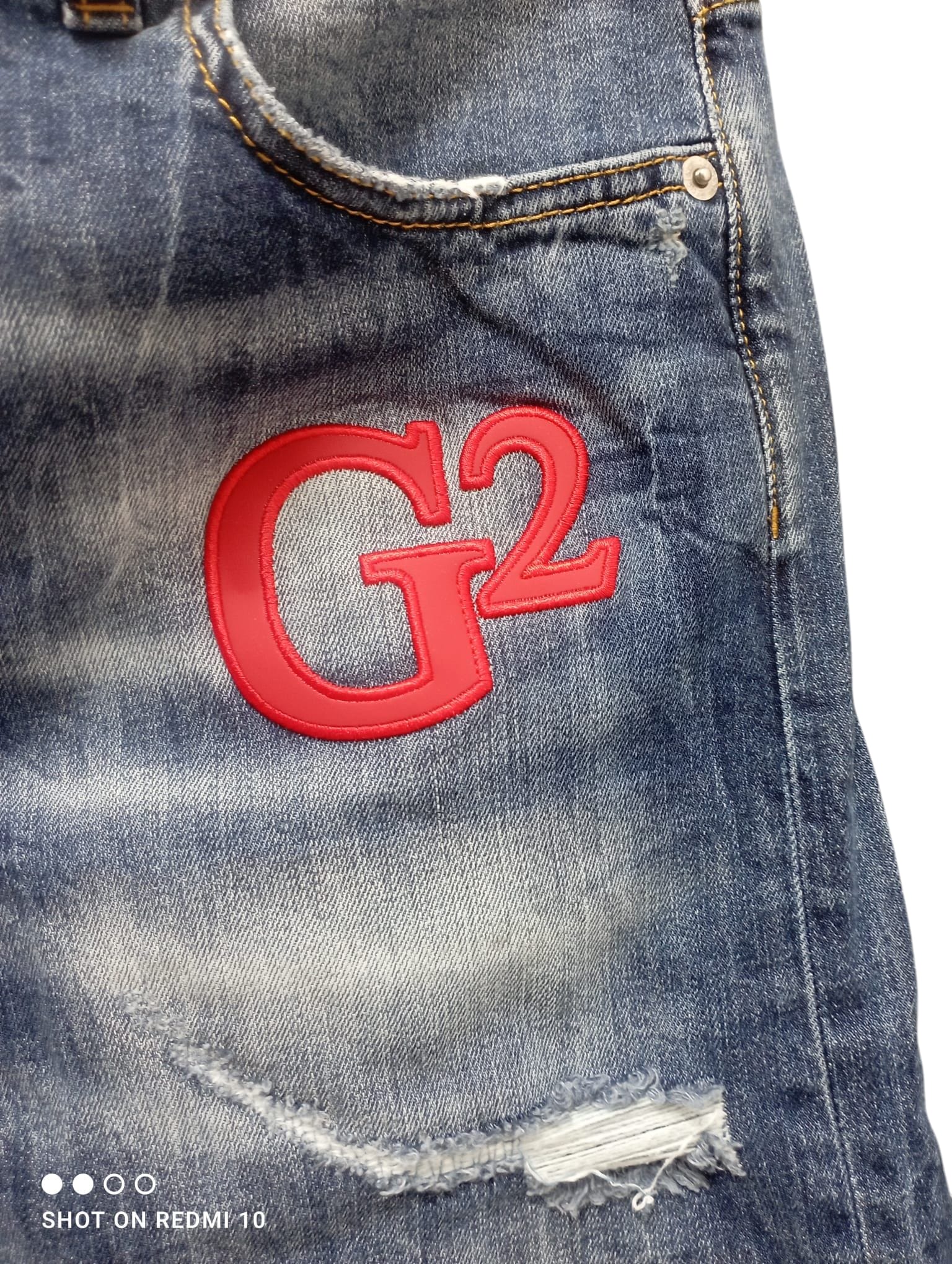 Jeans G2firenze Red Leather