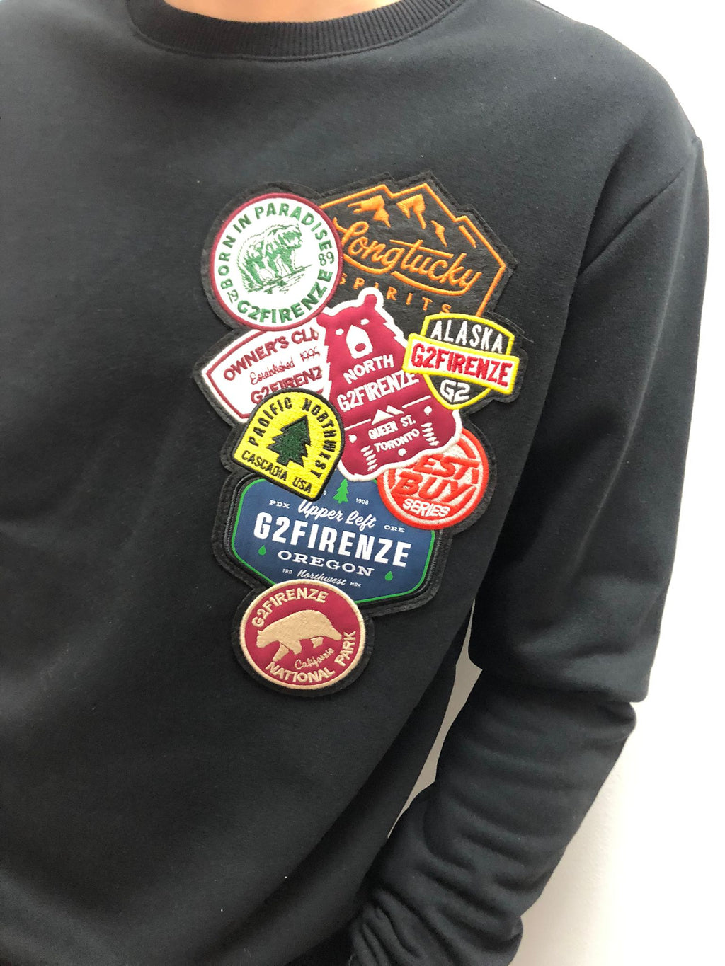 Felpa G2firenze Big Patch