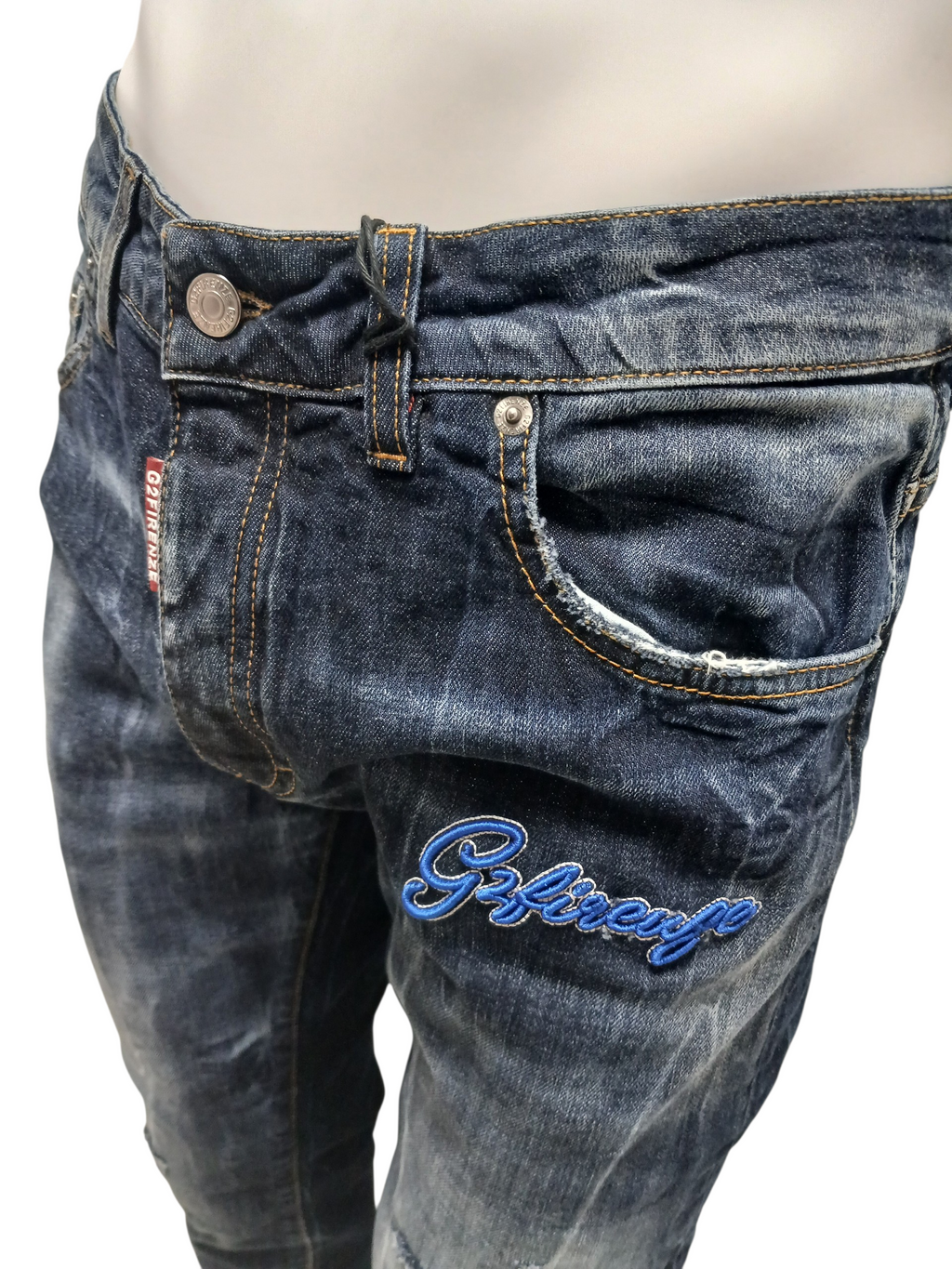 Jeans G2firenze Blu Cobalto