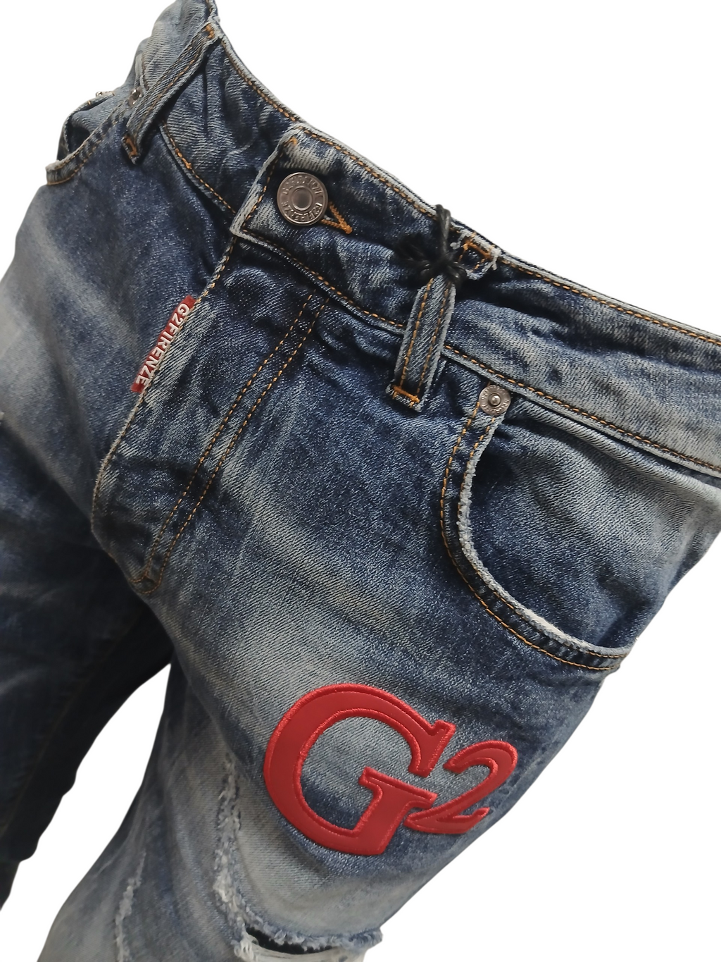 Jeans G2firenze Red Leather