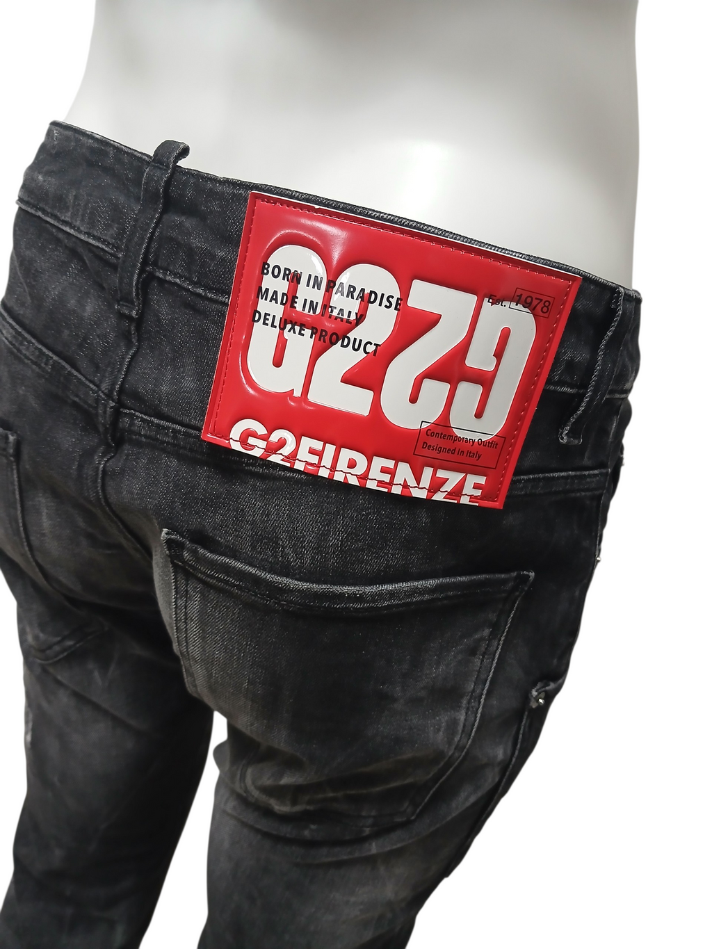 Jeans G2firenze Three Pocket Black