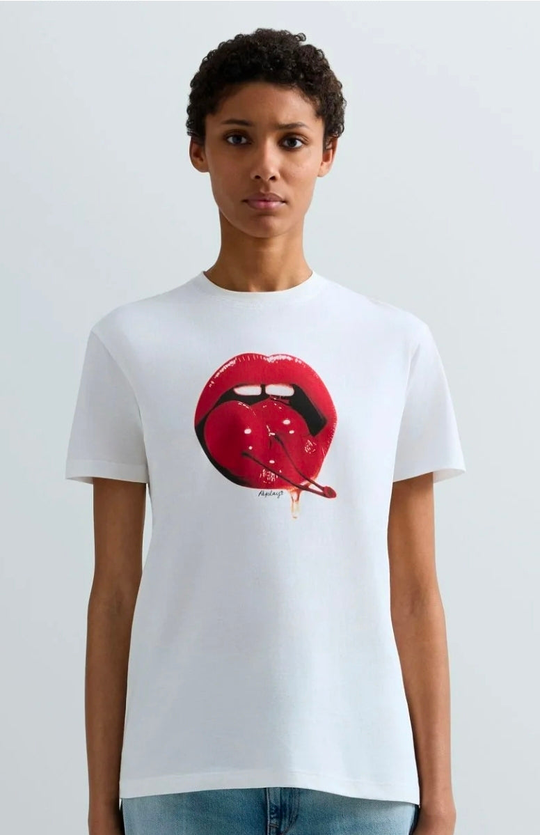 Shirt ciliegia Replay Donna