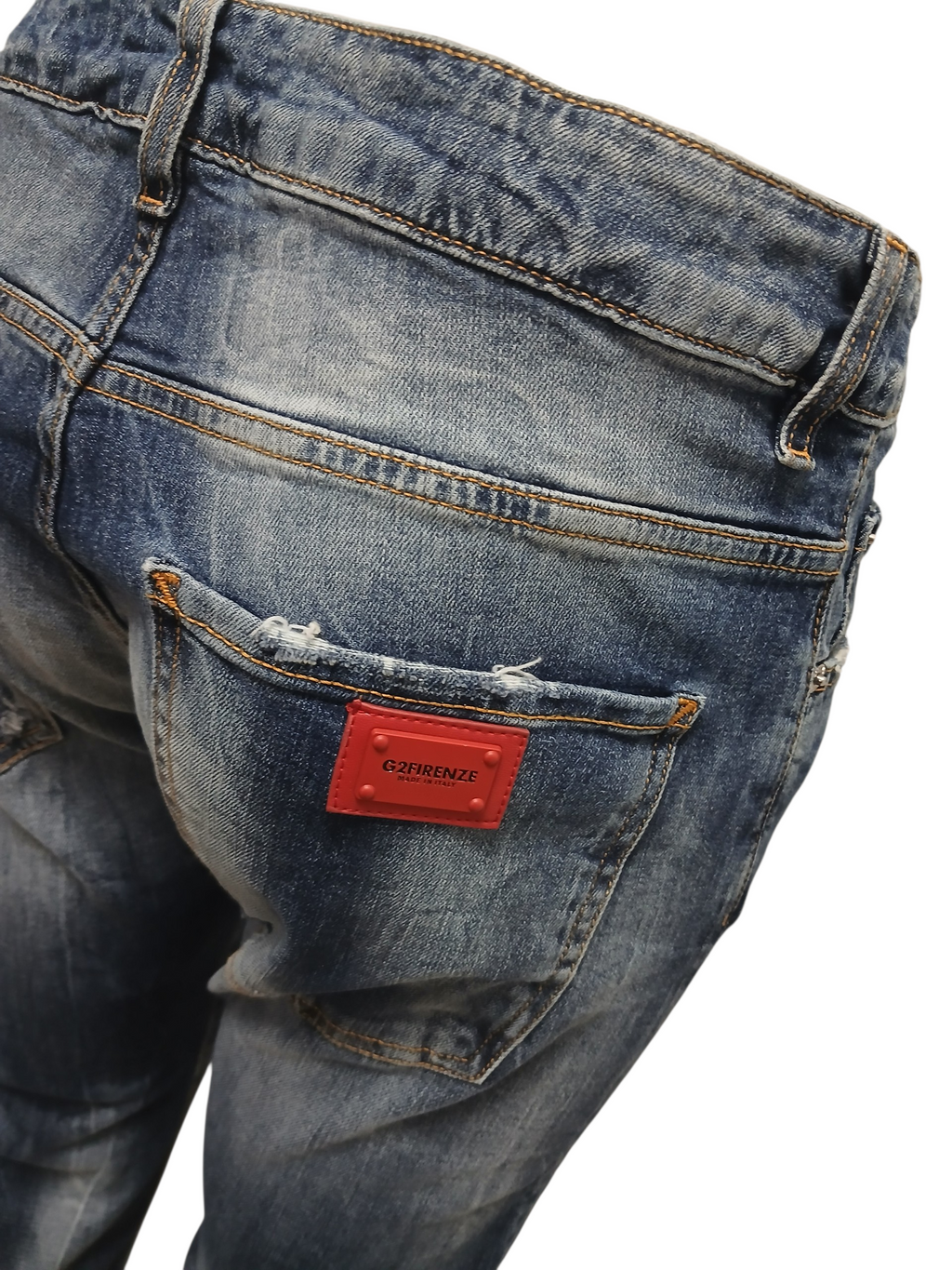 Jeans G2firenze Red Leather