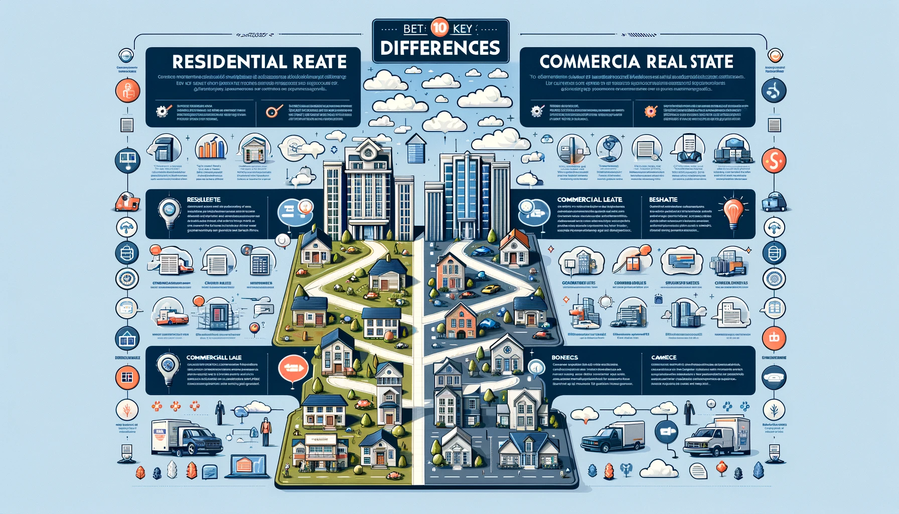 10 Key Differences Between Residential and Commercial Real Estate